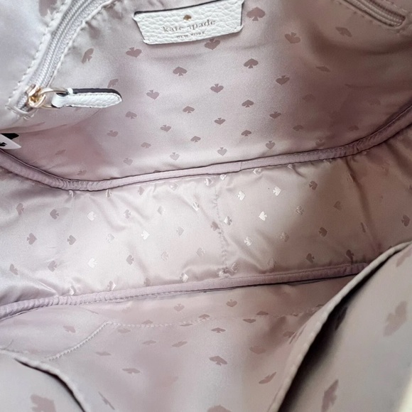 Kate Spade Top Zip Satchel Hobo Crossbody Leather - Picture 9 of 9